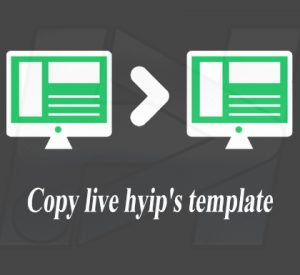 copy or clone hyips template