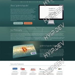 goldcoders hyip template no. 023 home