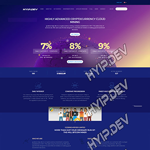 goldcoders hyip template no. 029