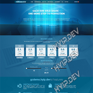 goldcoders hyip template no. 050