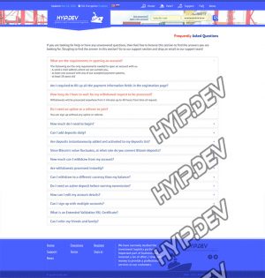 goldcoders hyip template no. 056, default page screenshot