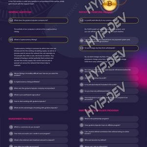 goldcoders hyip template no. 066, default page screenshot