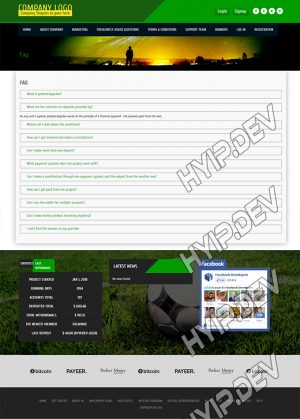goldcoders hyip template no. 072, default page screenshot
