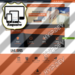 goldcoders hyip template no. 076
