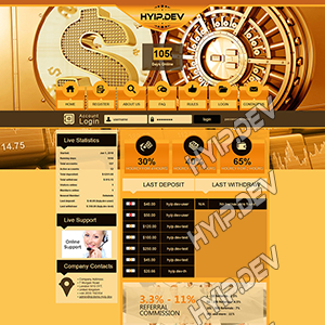 goldcoders hyip template no. 077