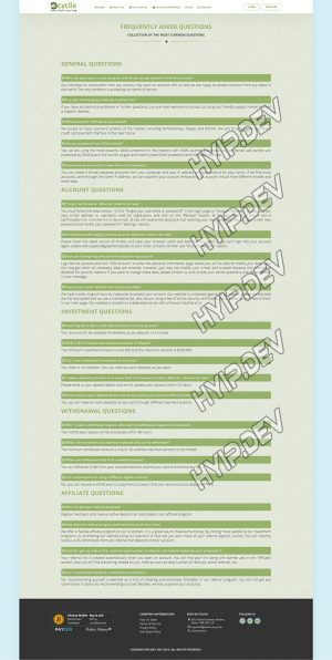 goldcoders hyip template no. 081, default page screenshot