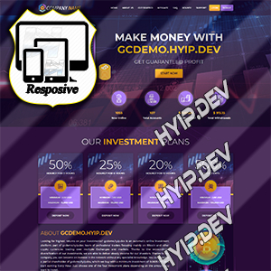 goldcoders hyip template no. 090