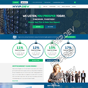 goldcoders hyip template no. 093