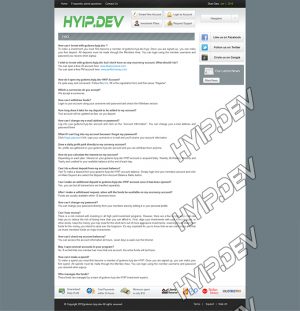 goldcoders hyip template no. 099, default page screenshot