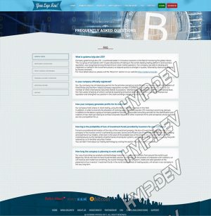 goldcoders hyip template no. 103, default page screenshot