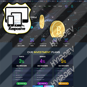 goldcoders hyip template no. 110