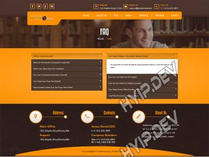 goldcoders hyip template no. 118, default page screenshot
