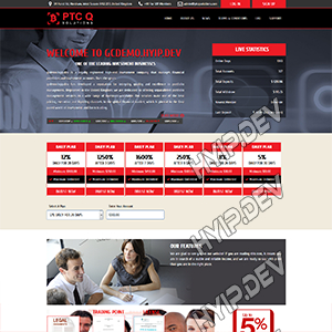 goldcoders hyip template no. 129