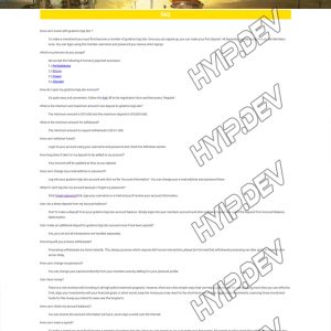 goldcoders hyip template no. 135, default page screenshot