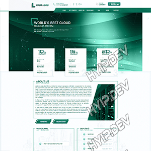 goldcoders hyip template no. 141