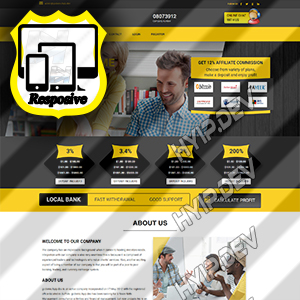 goldcoders hyip template no. 142