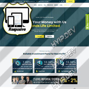 goldcoders hyip template no. 144