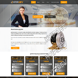goldcoders hyip template no. 155