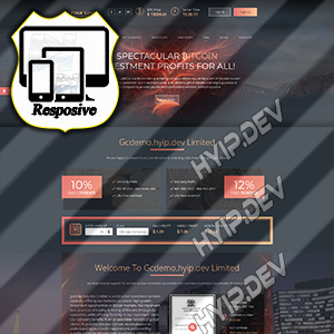 goldcoders hyip template no. 162