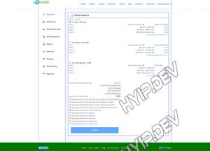 goldcoders hyip template no. 179, deposit page screenshot
